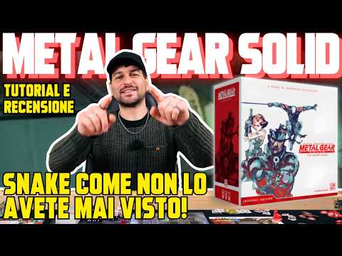 Metal Gear Solid Board Game – Tutorial e Recensione del Gioco CMON!